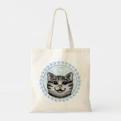ラッツィー 猫の顔  トートバッグ (裏面)