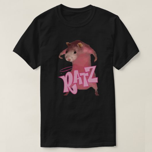 ラッツピンクミーム Tシャツ (デザイン正面)
