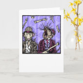 ラッツ&ボンズ - ブランクインサイド ポップゴス ナイトメア カード (黄色い花)