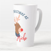 ラッテ新婚夫婦として過ごす初めてのクリスマス カフェラテマグ (右アングル)