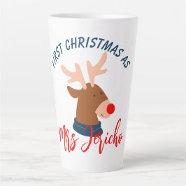 ラッテ新婚夫婦として過ごす初めてのクリスマス カフェラテマグ