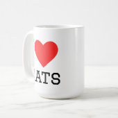 ラットが大好き コーヒーマグカップ (正面左)