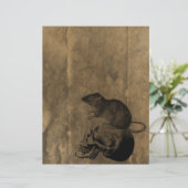 ラットとスカルビクトリアンゴシックスクラップブック紙 (スタンド正面)