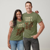 ラットなんて気にしない Mouse & Donkey 冗談 Tシャツ (ユニセックス)
