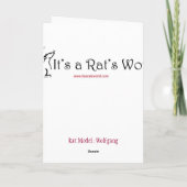 ラットのキューピッドカード シーズンカード (裏面)