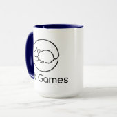 ラットのゲームのマグ マグカップ (正面左)