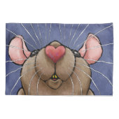 ラットのハートの枕箱 枕カバー (裏面-左)