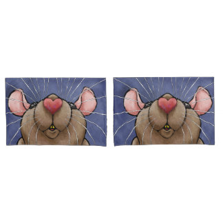 ラットのハートの枕箱 枕カバー