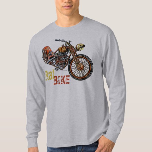 ラットのバイクIII Tシャツ (正面)