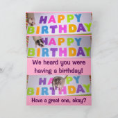 ラットのバースデー・カード! v1 カード (内部)