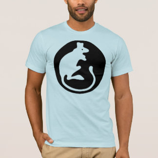 ラットのロゴ Tシャツ