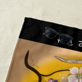 ラットの中国人の(占星術の)十二宮図の年 ビーチタオル (インサイチュ)