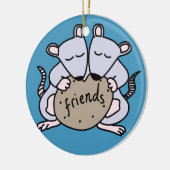 ラットの友人 セラミックオーナメント (左)