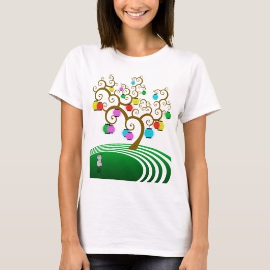 ラットの年を祝うこと Tシャツ (正面)