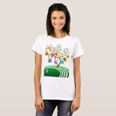 ラットの年を祝うこと Tシャツ (正面フル)