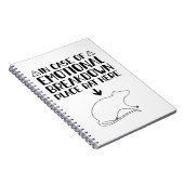 ラットの感情崩壊|ねずみのペットたちの贈り物 ノートブック (右側)