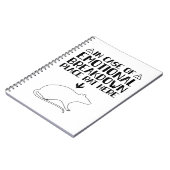 ラットの感情崩壊|ねずみのペットたちの贈り物 ノートブック (左側)