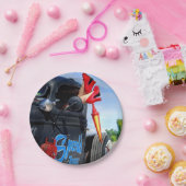 ラットの棒のトラックのロカビリーのベティのピンナップを引く速度 ペーパープレート (パーティー)