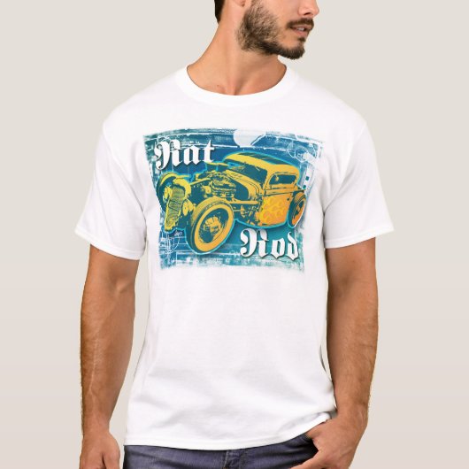 ラットの棒のワイシャツ Tシャツ (正面)