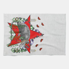 ラットの神 キッチンタオル