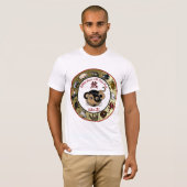 ラットの2008人の中国人の(占星術の)十二宮図年 Tシャツ (正面フル)