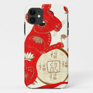 ラットのiPhone 5/5sの例の中国のな年 iPhone 11 ケース