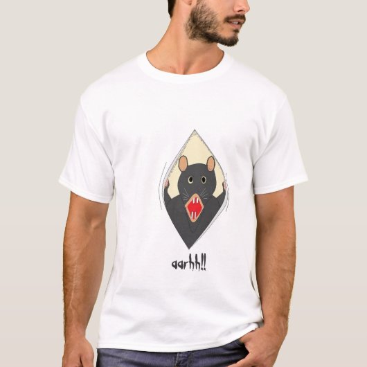 ラットのTシャツ Tシャツ (正面)