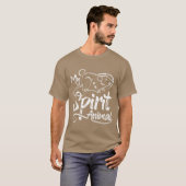 ラットは私の精神動物で面白い Tシャツ (正面フル)