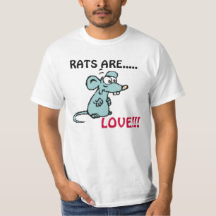 ラットは、愛!あります!! Tシャツ