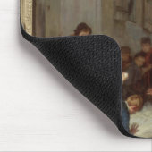 ラットを追跡している子供 マウスパッド (コーナー)