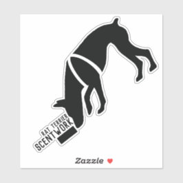 ラットテリアのスキャントワークステッカー シール