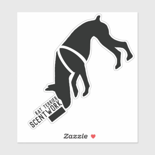 ラットテリアのスキャントワークステッカー シール (シート)