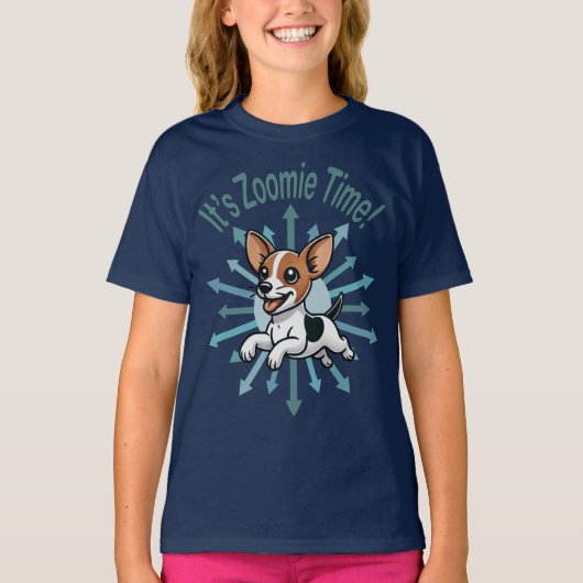 ラットテリアのズーミータイム Tシャツ (正面)