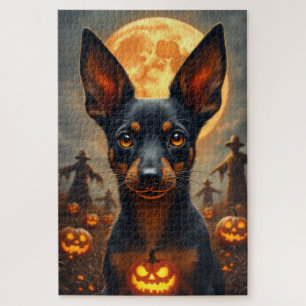 ラットテリアのハロウィンポートレート ジグソーパズル
