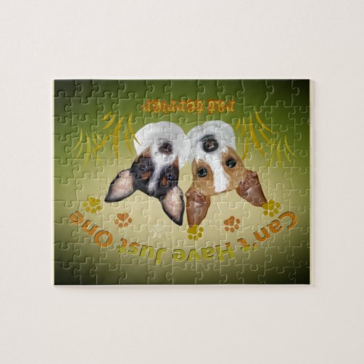 ラットテリアはちょうど1つを有することができません ジグソーパズル (横)