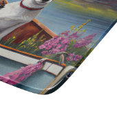 ラットテリアをパドルに：風光明媚な冒険 カッティングボード (角)