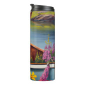 ラットテリアをパドルに:風光明媚な冒険 タンブラー (回転右)