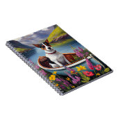 ラットテリアをパドルに：風光明媚な冒険 ノートブック (右側)