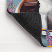 ラットテリアをパドルに：風光明媚な冒険 マウスパッド (コーナー)