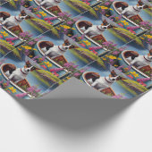 ラットテリアをパドルに：風光明媚な冒険 ラッピングペーパー (角)