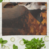 ラットテリアイン紅葉秋インスパイア キッチンタオル (折り畳み)