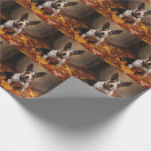 ラットテリアイン紅葉秋インスパイア ラッピングペーパー (角)