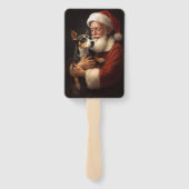 ラットテリアウィズサンタクロースフェスティバルクリスマス ハンドファン (裏面)