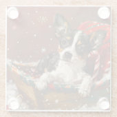 ラットテリアドッグクリスマスフェスティバル ガラスコースター (裏面)