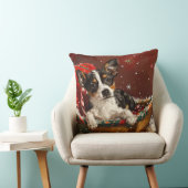 ラットテリアドッグクリスマスフェスティバル クッション (椅子)