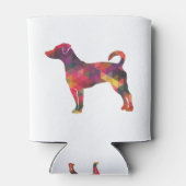 ラットテリアドッグブリードジオ数々のシルエット 缶クーラー (裏面)