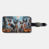 ラットテリアハロウィン不気味 ラゲッジタグ (裏面横)