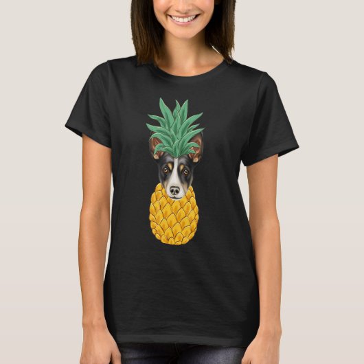 ラットテリアパイナップルドッグ Tシャツ (正面)