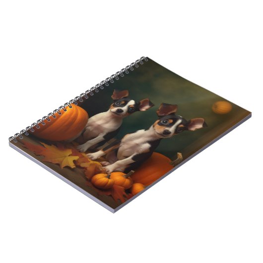 ラットテリアパピー秋デライトカボチャ ノートブック (左側)