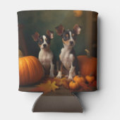 ラットテリアパピー秋デライトカボチャ 缶クーラー (裏面)